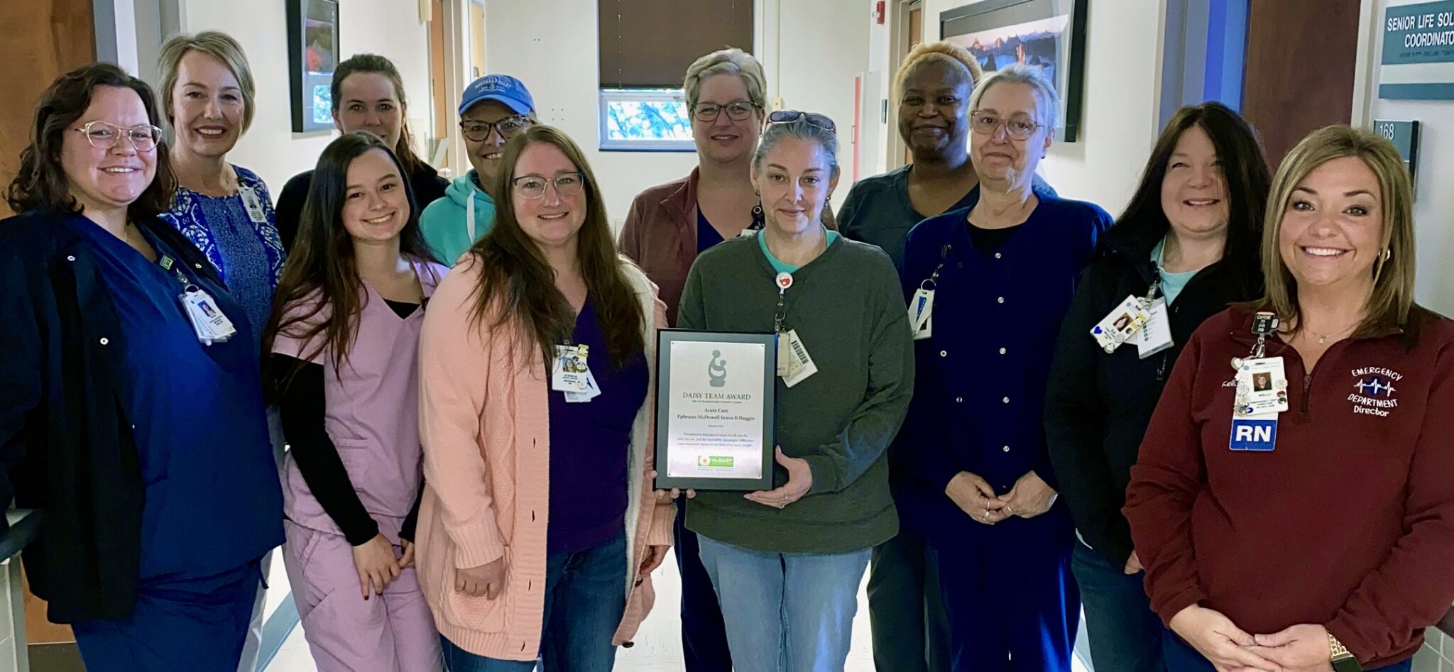 Ephraim Mcdowell James B Haggin Hospital Acute Care Department Nurses Recognized For